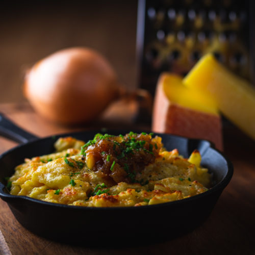 Schwäbische Käsespätzle