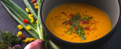Gelbe Paprika-Suppe
