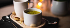 Pistazien Panna Cotta